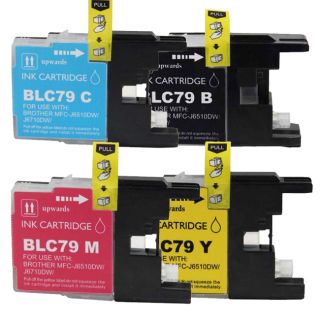Brother Lc79 Remanufactured Compatible Ink Cartridge Set (pack Of 4)