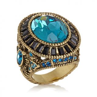 Heidi Daus "Elegant Expression" Oval Crystal Ring