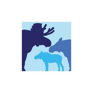 Avalisa Animal   Moose Stretched Wall Art Moose