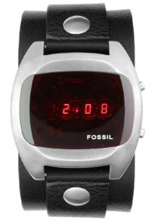 Fossil JR8854  Watches,Mens  Black Leather LED Dial, Casual Fossil Quartz Watches