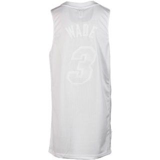 NBA adidas Dwyane Wade Miami Heat White Hot Swingman Jersey   White (Large)  Sports Fan Jerseys  Sports & Outdoors