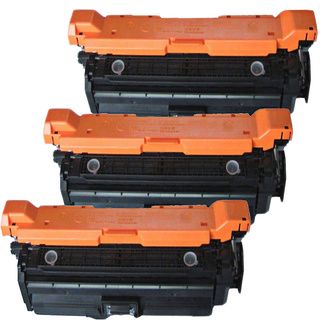 Hp Ce260x (hp 649x) Compatible Black Toner Cartridges (pack Of 3)
