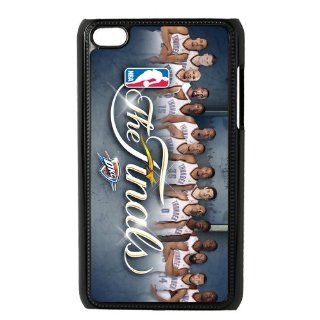 Custom Oklahoma City Thunder Hard Back Cover Case for iPod Touch 4th IPT837 Cell Phones & Accessories