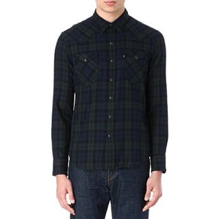 LEVIS   Western checked cotton shirt