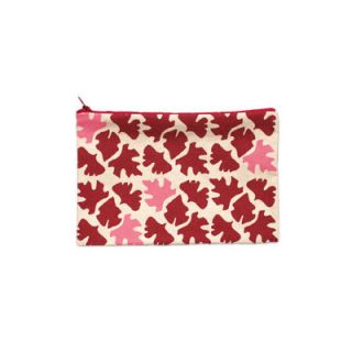 Balanced Design Hand Printed Shade Pouch PSH Size 8 H x 11 W, Color Red