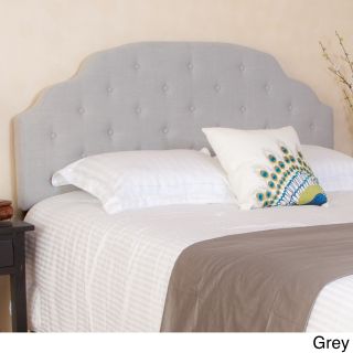 Christopher Knight Home Allyson Queen Button Tufted Fabric Headboard