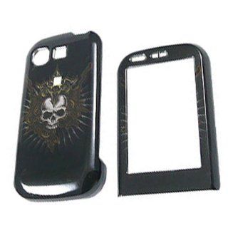 Hard Plastic Snap on Cover Fits LG AX840 UX840 Tritan Skull Crest Alltel Cell Phones & Accessories