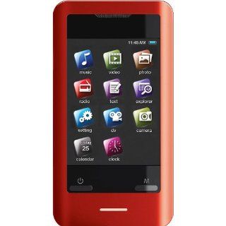 Coby MP828 8GRED 8 GB 2.8 Inch Video  Player with FM Radio (Red) (Discontinued by manufacturer)  Ipod Touch   Players & Accessories