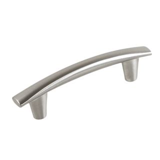 Contemporary 5 1/4 Inch Round Arch Design Stainless Steel Finish Cabinet Bar Pull Handle (case Of 4)