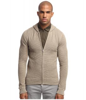 Michael Kors Collection Thermal Hoodie Mens Sweatshirt (Beige)