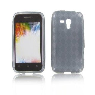 Samsung M830 (Galaxy Rush) Crystal Skin Case Black Cell Phones & Accessories