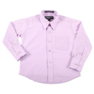Ferrecci Boys Slim Fit Lilac Collared Formal Shirt