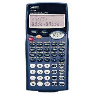 Datexx DS 834 Solar Powered Scientific Calculator  Electronics