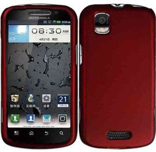 Red Hard Cover Case for Motorola XPRT MB612 Cell Phones & Accessories