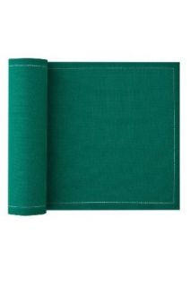 MYdrap SA21/509 1 Cotton Luncheon Napkin, 7.9" Length x 7.9" Width, Emerald Green (10 Rolls of 25)
