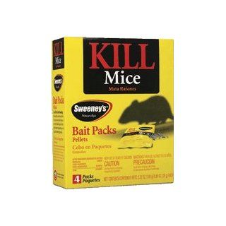 SENORET CHEMICAL 9001 "SWEENEY'S" MOUSE BAIT PELLETS 3.5Oz. (PACK OF 12)  Home Pest Repellents  Patio, Lawn & Garden