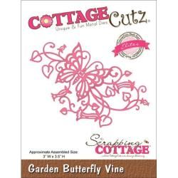 Cottagecutz Elites Die 3 X3.5   Garden Butterfly Vine