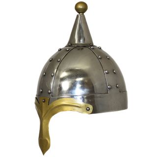 Hand crafted 12th Century Crusades Steel Replica Generals Helmet
