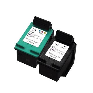 Sophia Global Remanufactured Hp 92 And Hp 93 Black/ Color Ink Cartridge Replacement (set Of 2)