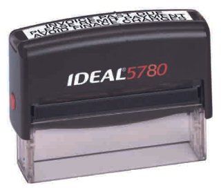 Custom Ideal 5780 Black Self Inking Rubber Stamp Automotive