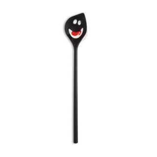 Koziol Oliver Cooking Spoon with Wall Hook 30075 Color Solid Black