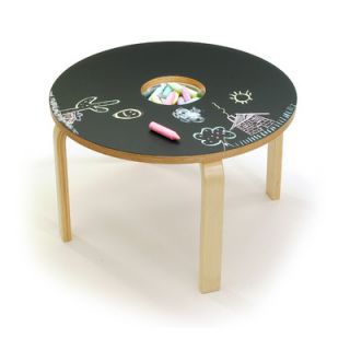 Offi Woody Chalkboard Kids Table VCT3018 blk