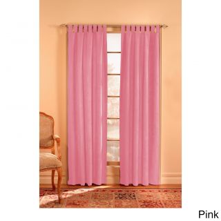 Solid Microsuede Wide width Curtain Panel Pair