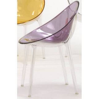 Kartell Mr. Impossible Side Chair 58xx Finish Transparent Purple