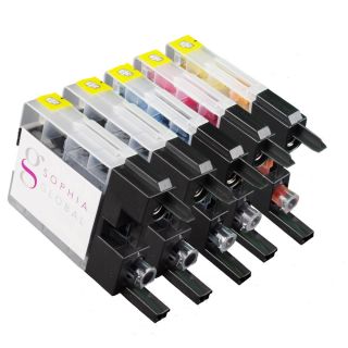 Sophia Global Compatible Ink Cartridge Replacement For Brother Lc79 (2 Black, 1 Cyan, 1 Magenta, And 1 Yellow)