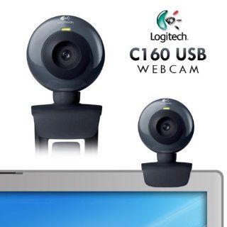 Logitech Logitech C160 USB Webcam with CMOS Sensor, Manual Focus and Microphone   860 000277 for Windows for Electronics (Catalog Category Cameras / Web Cameras ) Electronics