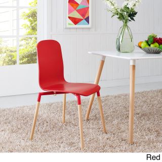 Stackable Steel top And Wood Dining Chair