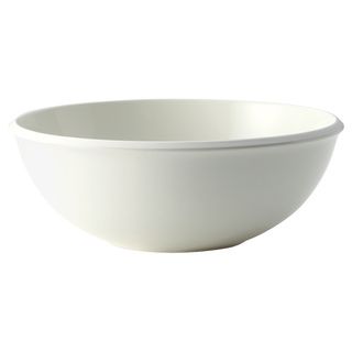 Rachael Ray White Dinnerware Rise 10 inch Stoneware Serving Bowl