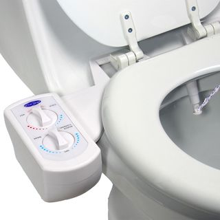 Blue Bidet Bb 3000w Hot And Cold Water Attachable Bidet White
