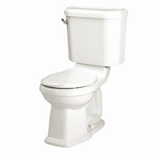 Portsmouth Champion 4 Two piece 1.6 Gpf Right Height White Round Toilet