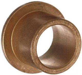 Bunting Bearings EF121610 Flanged Bearings, Powdered Metal SAE 841, 3/4" Bore x 1" OD x 5/8" Length 1 1/4" Flange OD x 3/16" Flange Thickness (Pack of 3)