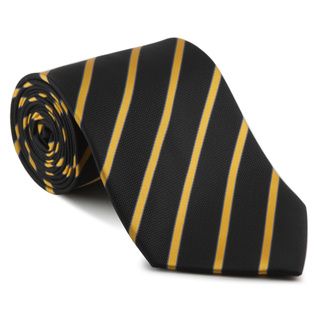 Platinum Ties Mens Bumblebee Slice Necktie