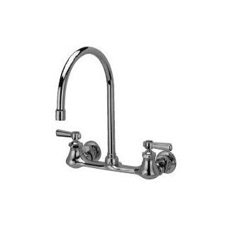 Zurn Z842C1 Commercial Grade 8" Backmount Sink Faucet   Touch On Kitchen Sink Faucets  