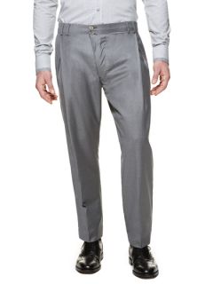 Pleated Front Wool Dress Pants by Paul Smith