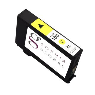 Sophia Global Remanufactured Ink Cartridge Replacement For Lexmark 100xl (1 Yellow)