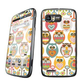 Motorola Atrix 2 AT&T MB865 Vinyl Protection Decal Skin Owl Cell Phones & Accessories