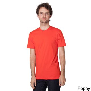 American Apparel American Apparel Unisex Fine Jersey Short Sleeve T shirt Red Size XS