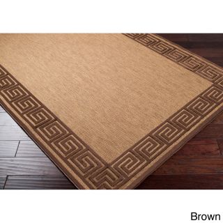 Meticulously Woven Megan Transitional Bordered Indoor/ Outdoor Area Rug (39 X 58)