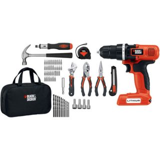 BLACK & DECKER 7.2 Volt 3/8 in Cordless Drill with Soft Case