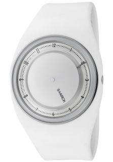 Philippe Starck PH5037  Watches,Mens White Dial White Rubber, Casual Philippe Starck Quartz Watches