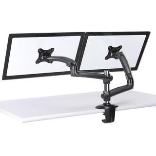Cotytech Dark Grey Expandable Dual Desk Mount Spring Arm Dm gm212