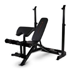 Impex Marcy Club MKB 869 Deluxe Mid Size Bench  Running Equipment  Sports & Outdoors