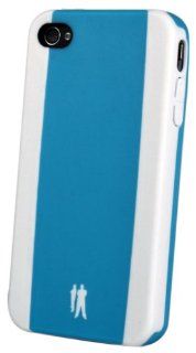 BodyGuardz NL DS4RW 1110 Shelter Case for iPhone 4 / 4S with Anti Glare Screen Protector (Royal on White) Cell Phones & Accessories