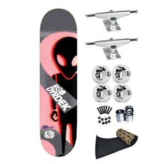 Alien Workshop Dyrdek Soldier Hexslix 8.0 Skateboard Deck Complete Krux Trucks Jessup Grip Bones 100's 53mm  Sports & Outdoors