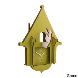 Wolf Wooden Jigsaw Cuckoo Clock