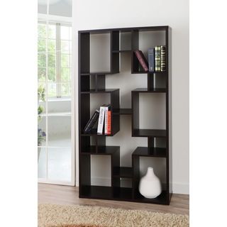 Furniture Of America Austin Unique Contouring Bookcase / Display Stand